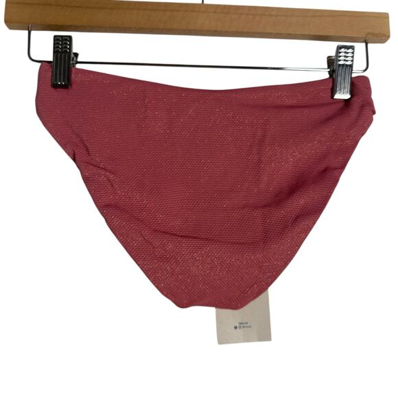 Maaji Watermelon Pink Sublimity Reversible Hipster Bikini Swimsuit Bottoms XS - Picture 5 of 6